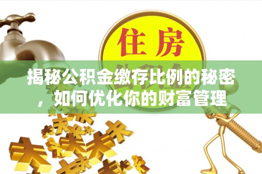 竹北揭秘公积金缴存比例的秘密，如何优化你的财富管理