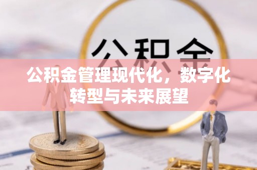 竹北公积金管理现代化，数字化转型与未来展望
