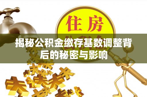 竹北揭秘公积金缴存基数调整背后的秘密与影响